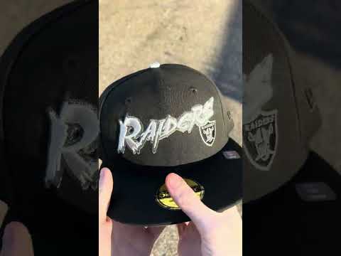 Las Vegas Raiders Pirate Patch New Era 59Fifty Fitted Hat (Black