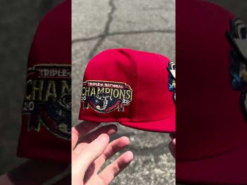 Jacksonville Jumbo Shrimp Triple A Champions New Era 59Fifty