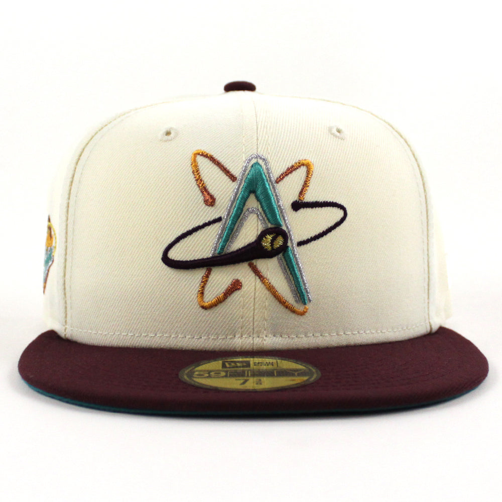 Men's New Era White Albuquerque Isotopes Copa De La Diversion 59FIFTY Fitted Hat Men's New Era White Albuquerque Isotopes Copa De La Diversion 59FIFTY Fitted Hat
