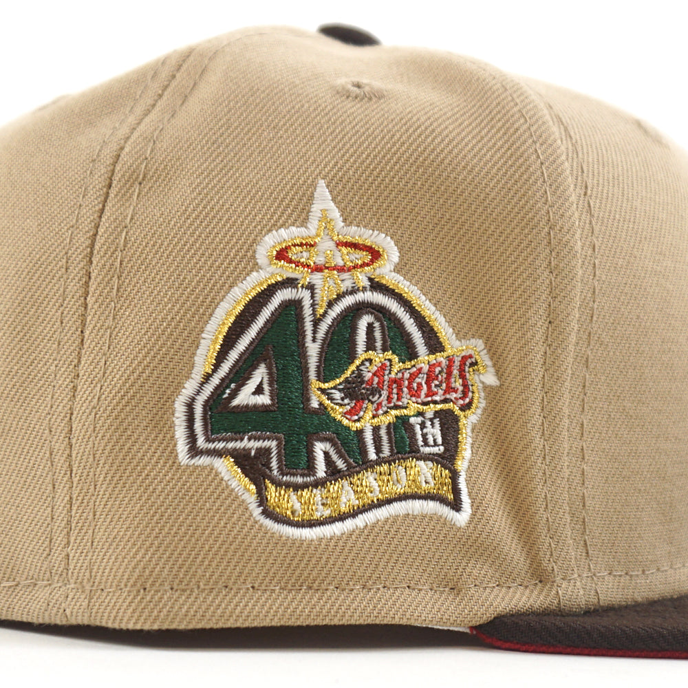– Era Anniversary 59Fifty Angels Fitted Anaheim 40th New (GITD Year Hat ECAPCITY