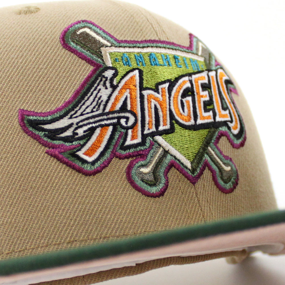 Kenny (@capminded) posted on Instagram: “Mighty Ducks inspired Anaheim  Angels 59-Fifty w/ the 50th Anniversary patch 🪡…