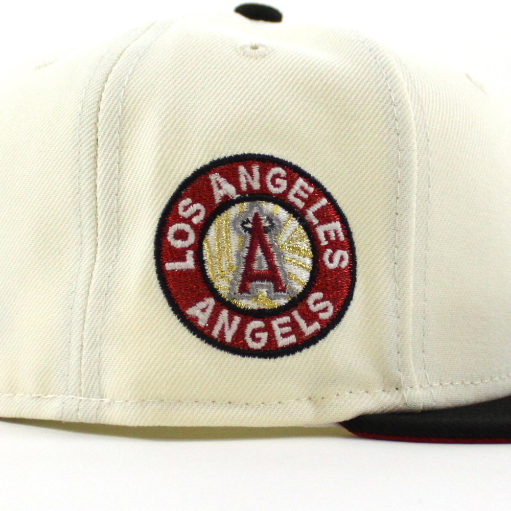 Los Angeles Angels LA PATCH New Era 59Fifty Fitted Hat (DOSCIENTOS BLU –  ECAPCITY