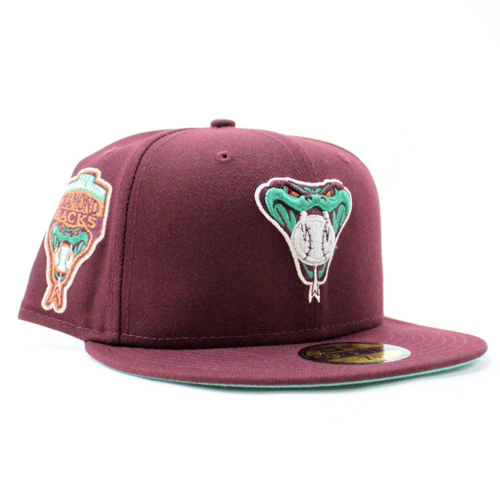 Maroon diamondbacks hat Clearance