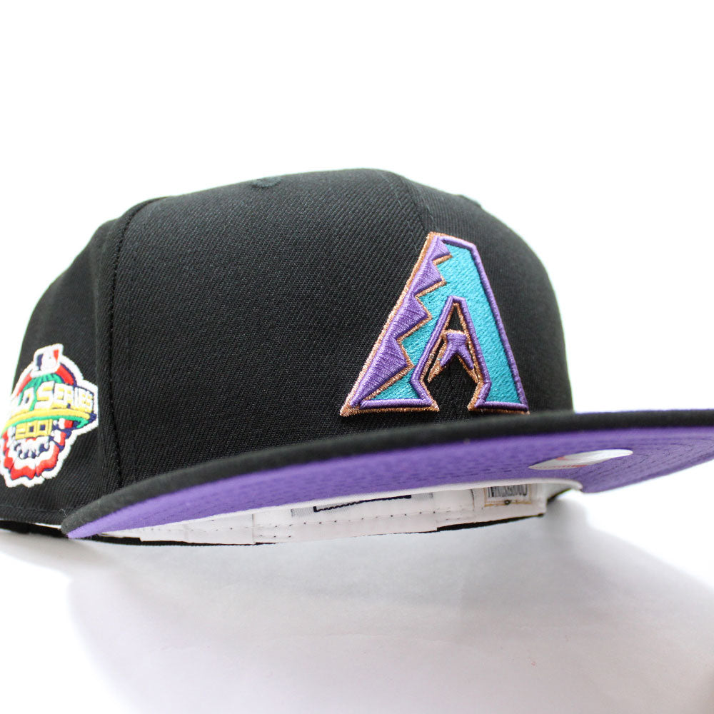 Black and purple diamondbacks hat Clearance