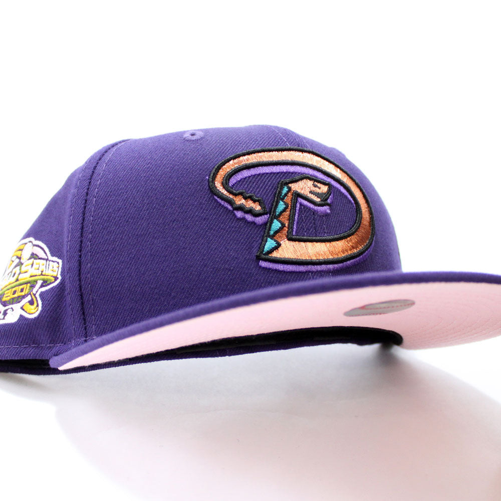 Purple Undervisor Fitted Hats, Purple Bottom Fitteds