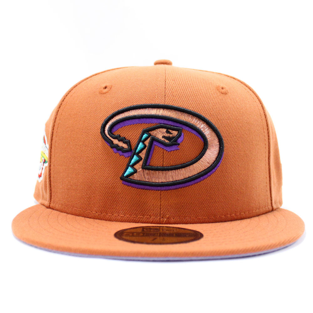 ARIZONA DIAMONDBACKS CITY CONNECT RUST ORANGE BRIM NEW ERA FITTED HAT –  Sports World 165