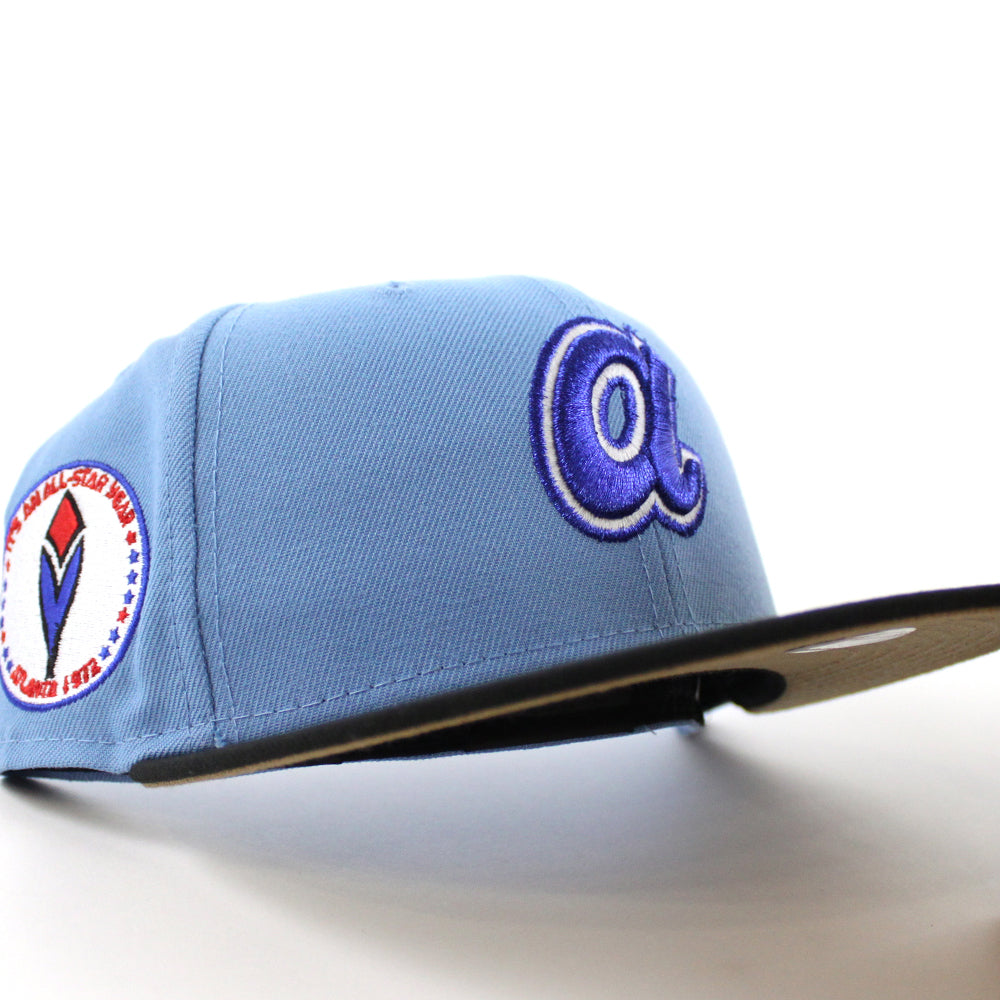 Atlanta Braves Blue Tint New Era 59FIFTY Fitted Hat - Clark Street Sports