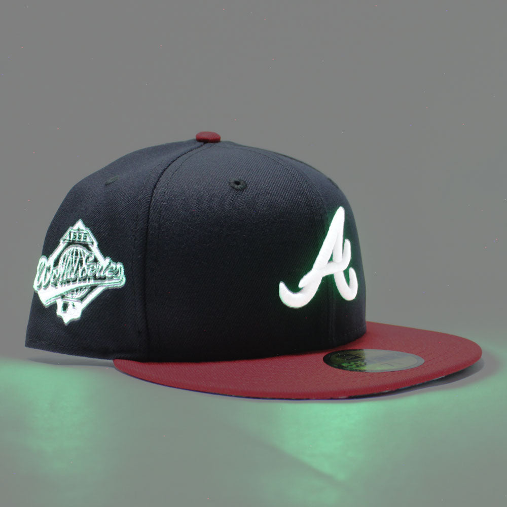 59Fifty MLB Neon Logo Braves Cap by New Era - 46,95 €