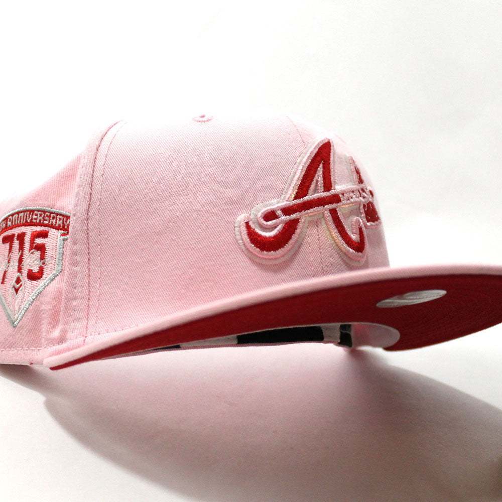 Braves pink brim Clearance