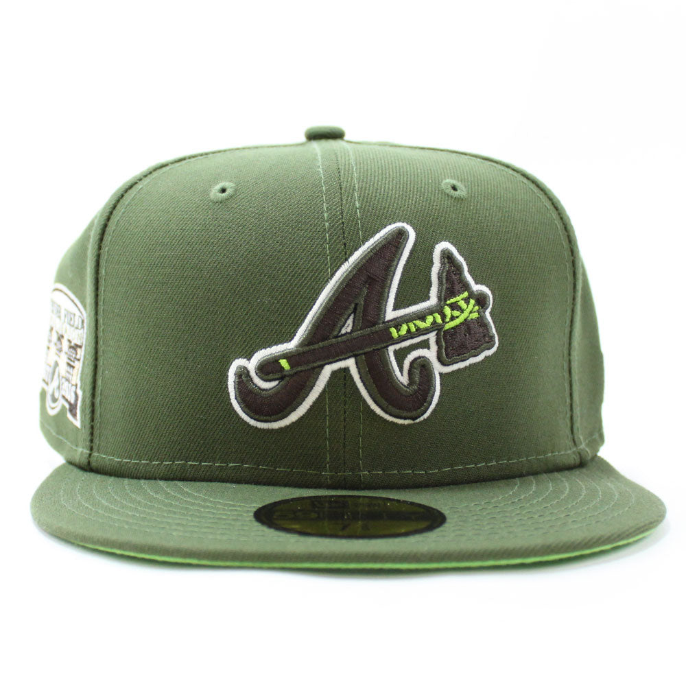 New Era Men's Green Atlanta Braves 2023 Armed Forces Day Bucket Hat - Green