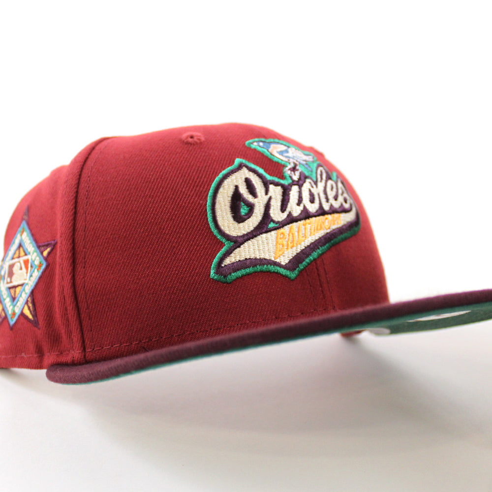 orioles snapback mitchell and ness