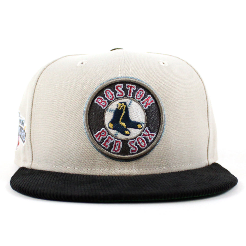 Boston Red Sox 100 Years Fenway Park New Era 59Fifty Fitted Hat (Stone –  ECAPCITY