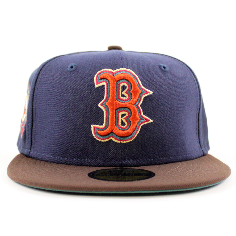 Concepts x New Era 59FIFTY Boston Red Sox 2004 World Series Fitted Hat (Yellow) 7 1/2