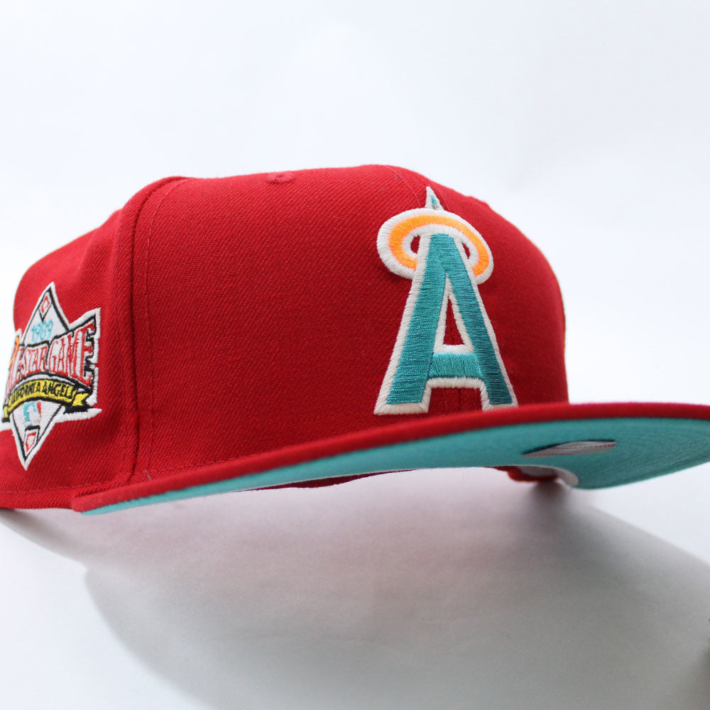 California Angels 1989 All-Star Game New Era 59Fifty Fitted Hat (Glow ...