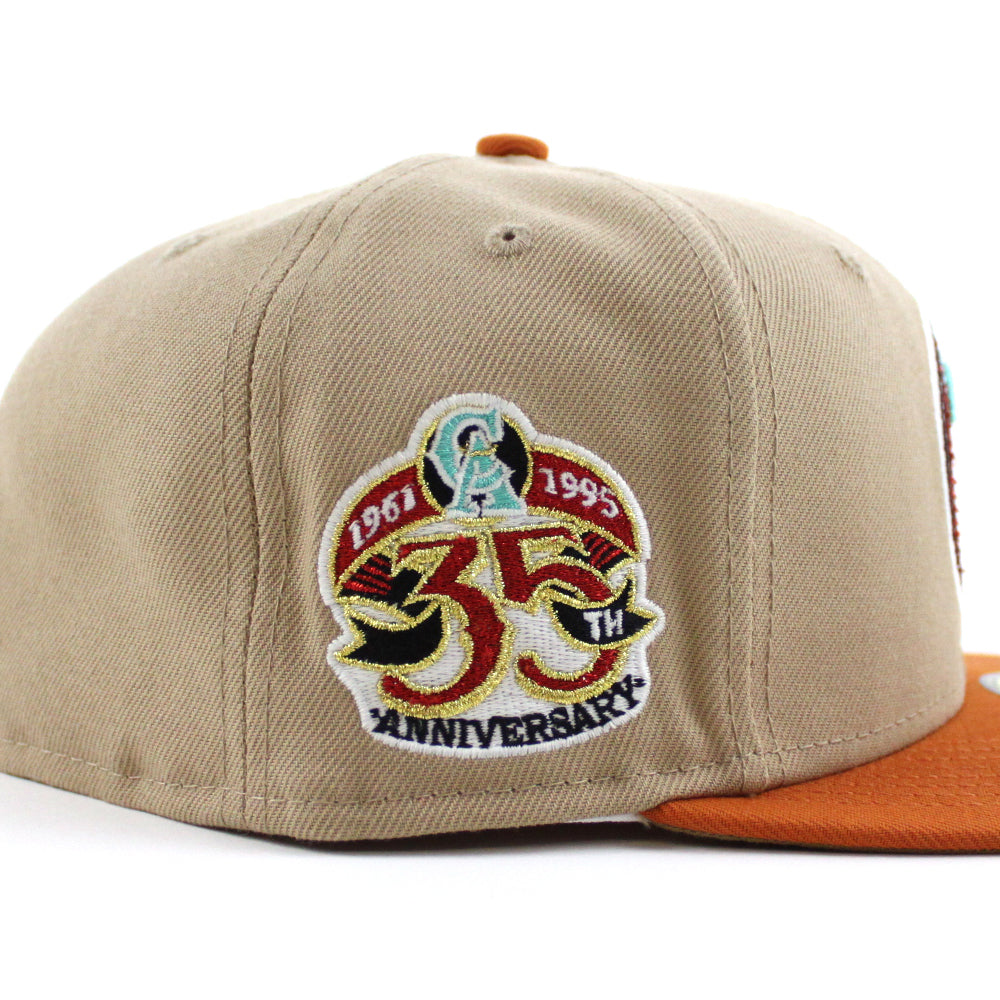 California Angels 35th Anniversary Era – (GITD Fitted ECAPCITY Hat Ca 59Fifty New