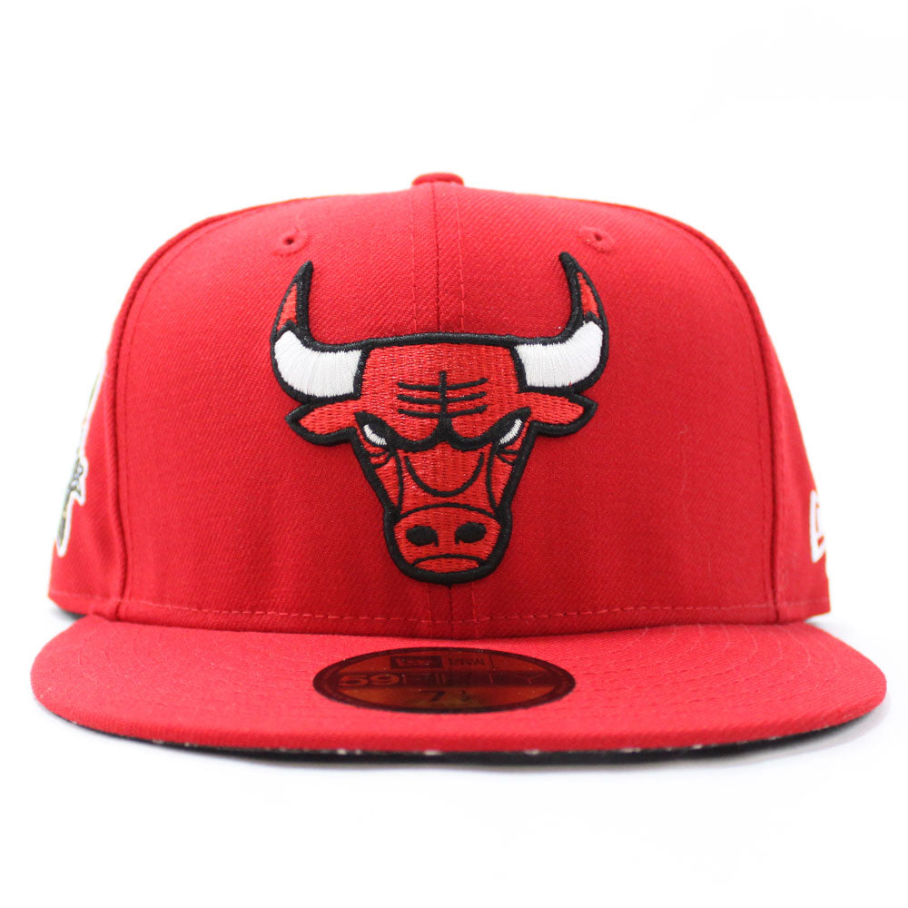 Cap New Era Chicago Bulls Championships 59FIFTY Fitted Cap White