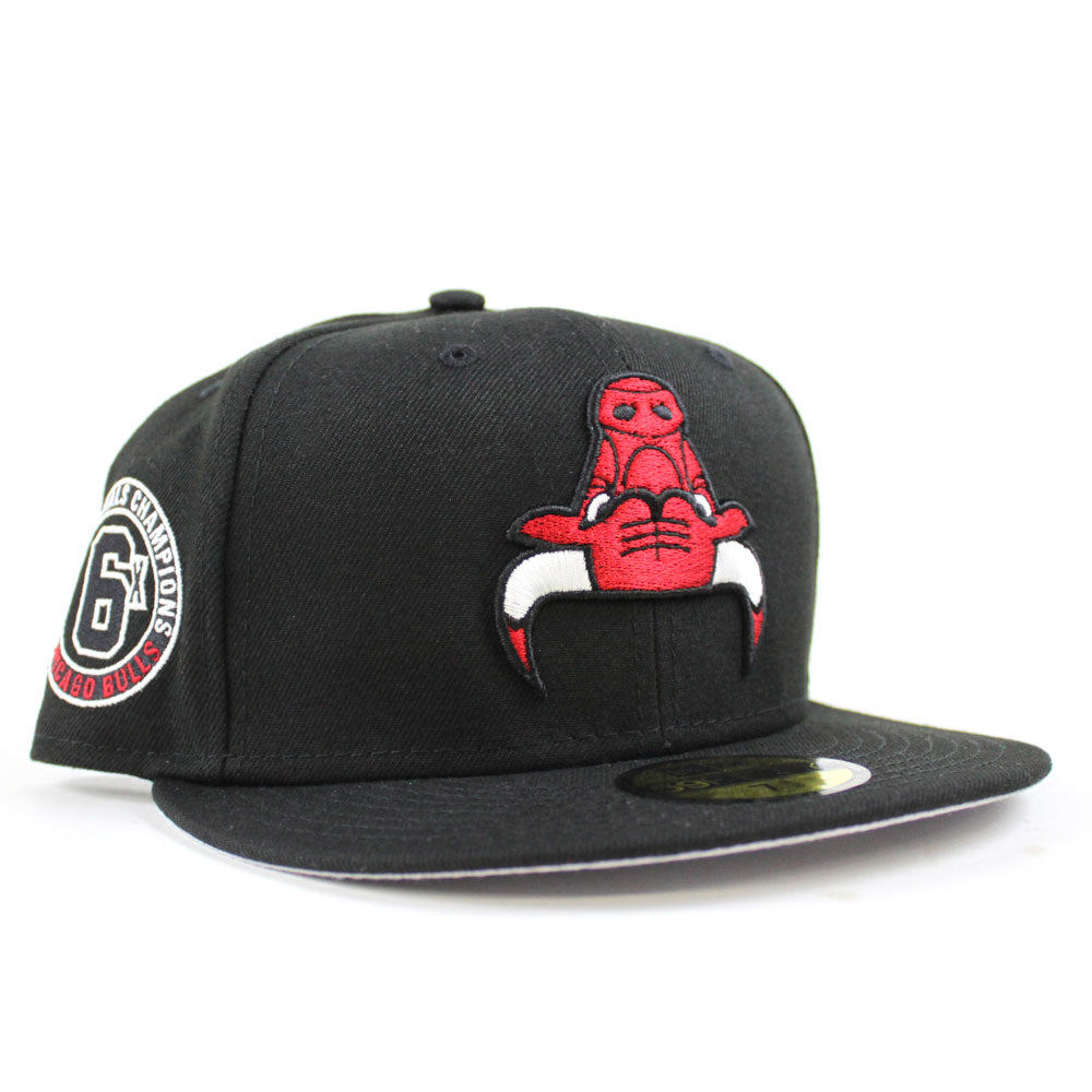 NEW ERA 59FIFTY NBA CHICAGO BULLS NBA 75 TWO TONE / GREY UV FITTED CAP – FAM