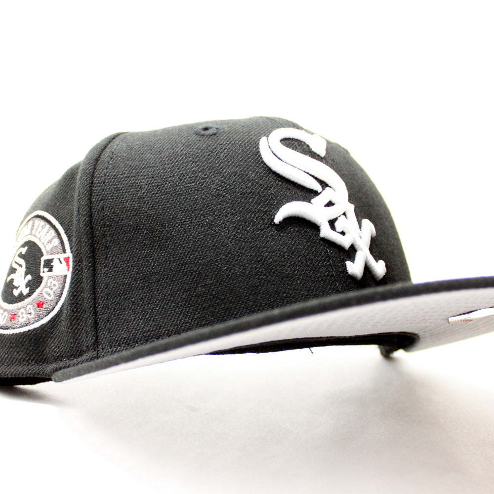 Chicago White Sox New Era Team AKA 59FIFTY Fitted Hat - Gray