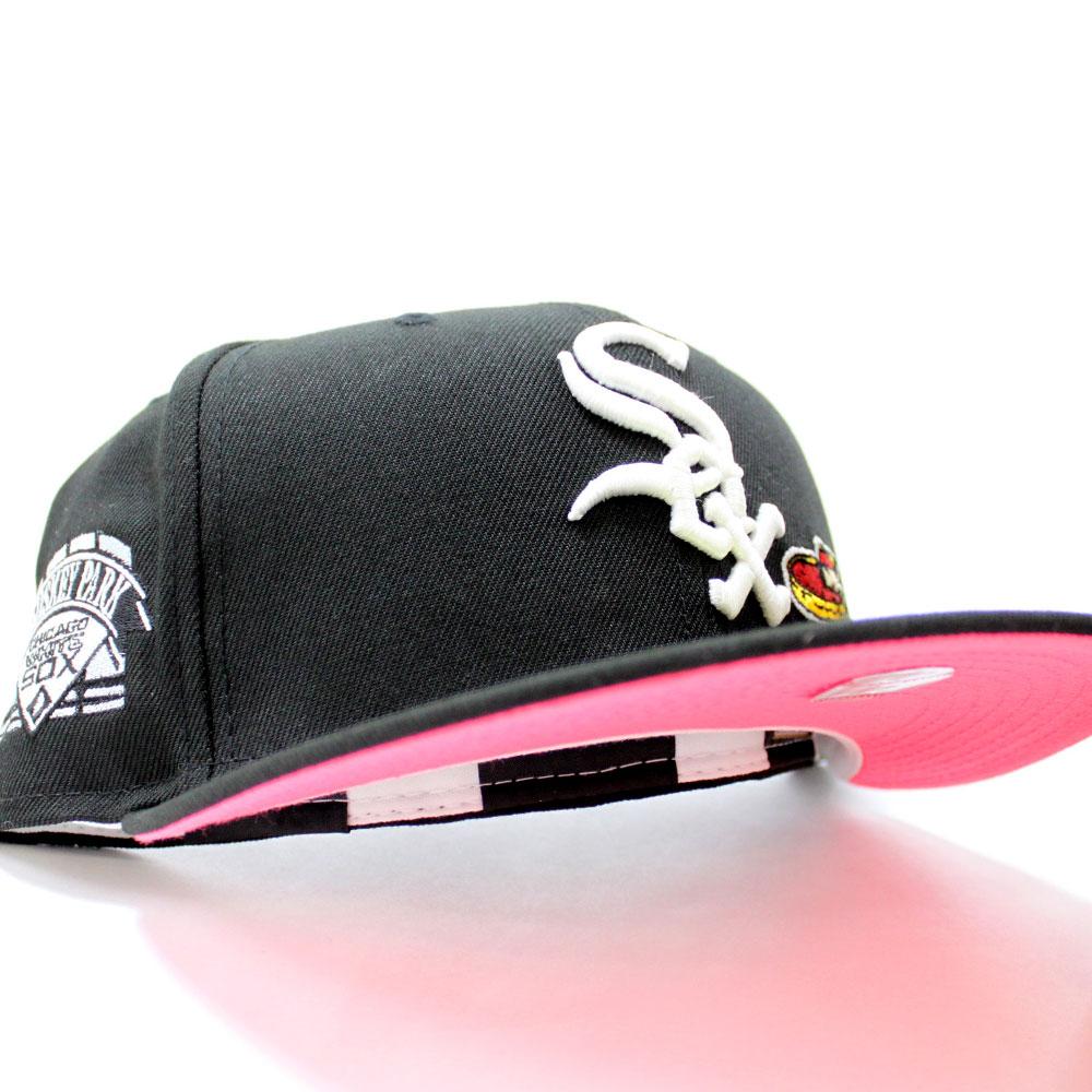 Sox hat with pink brim Clearance