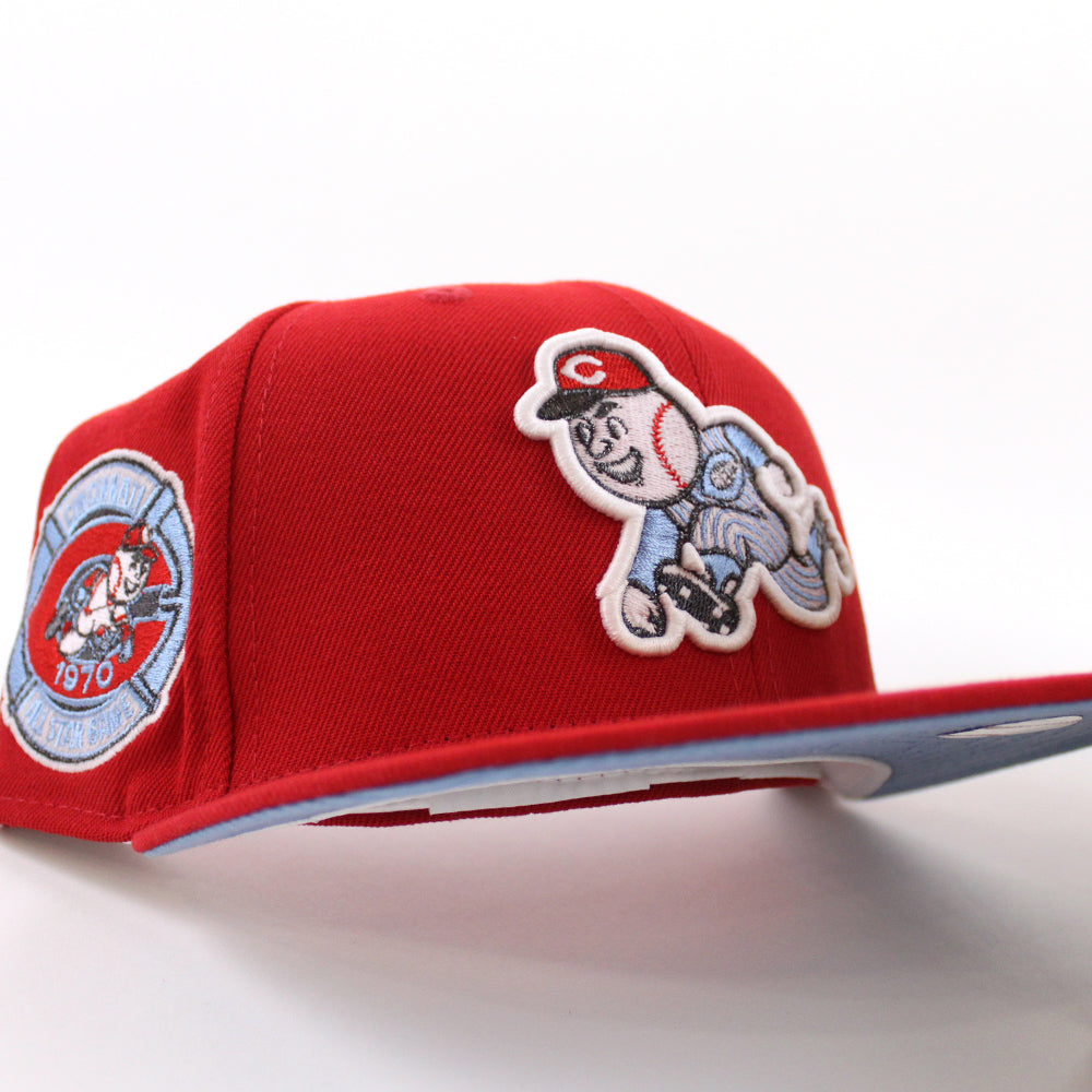 New Era Cincinnati Reds All Star Game 1953 Throwback Pack 59Fifty Fitted Hat, EXCLUSIVE HATS, CAPS