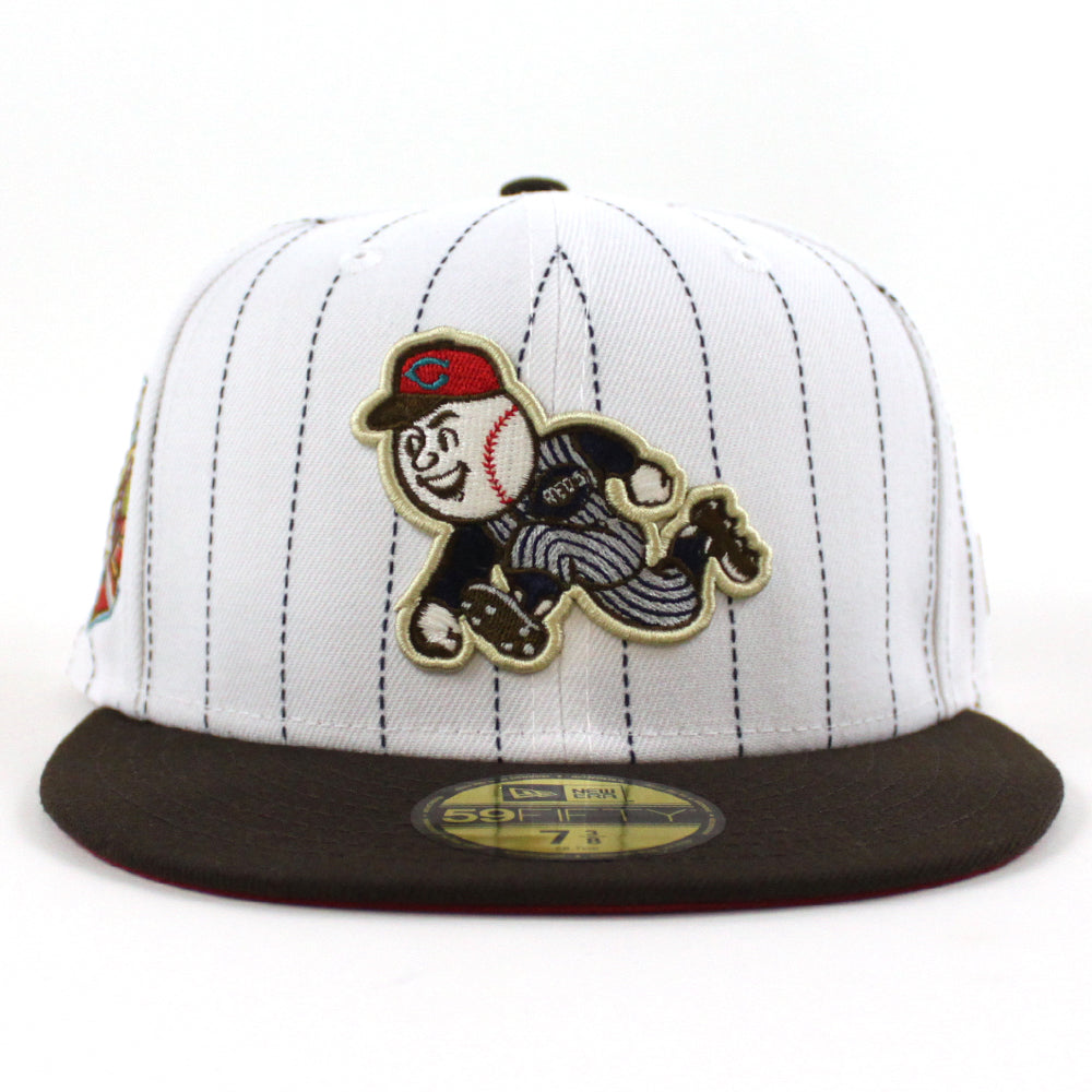 pinstripe baseball hat