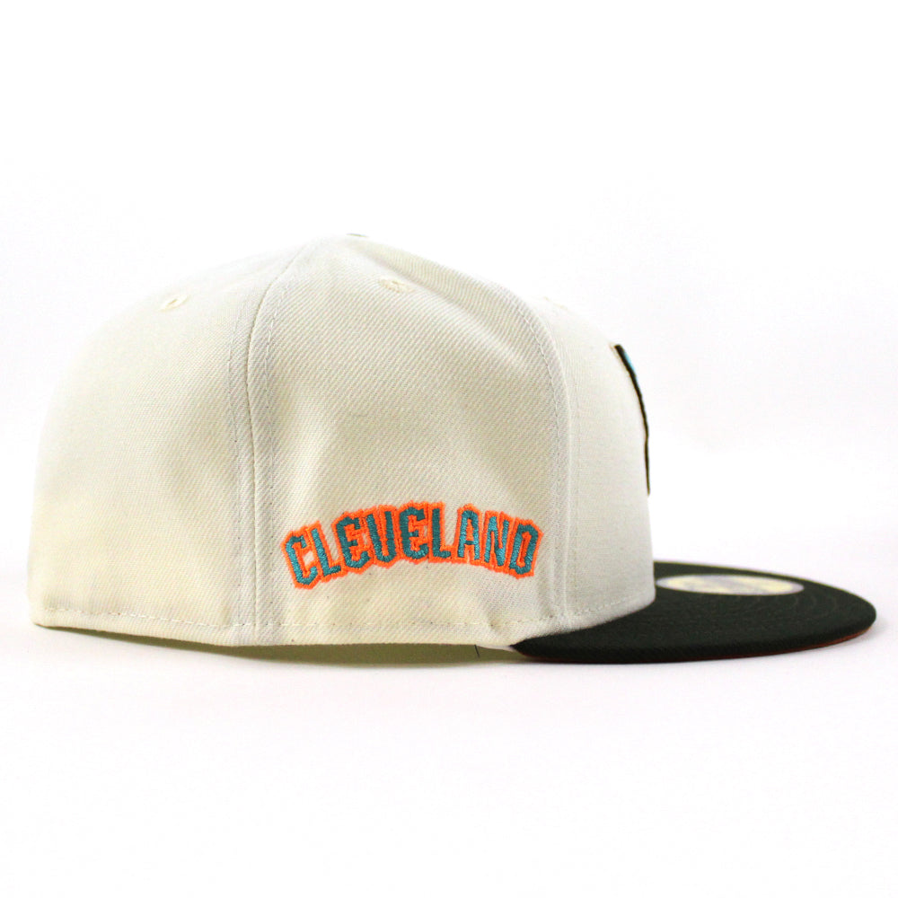 Cleveland Guardians CLEGUA CLEVELAND New Era 59Fifty Fitted Hat (CHROM ...