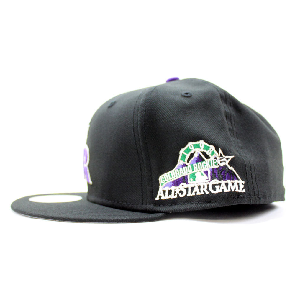 Colorado Rockies MLB All-Star Game 1998 Optic White Purple 59Fifty Fitted  Hat by MLB x New Era