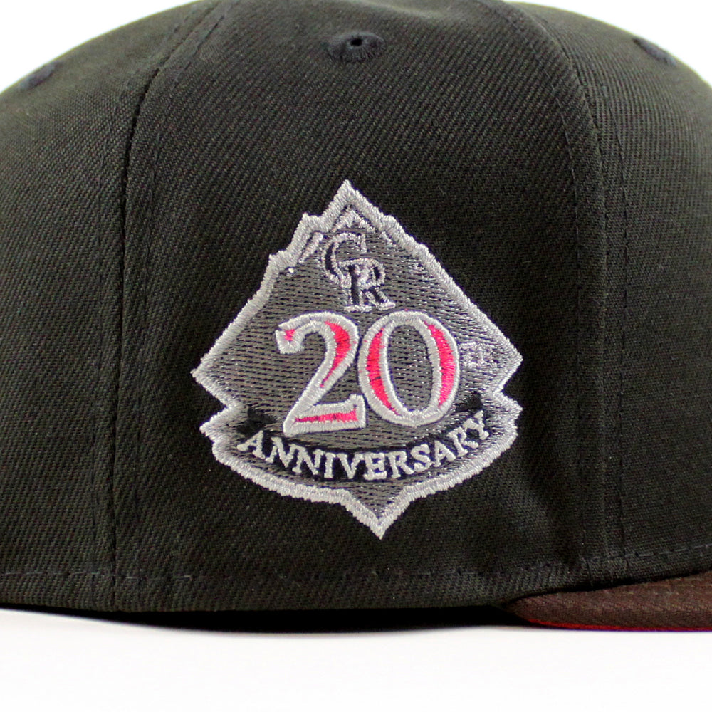 Colorado Rockies 20th Anniversary New Era 59Fifty Fitted Hat