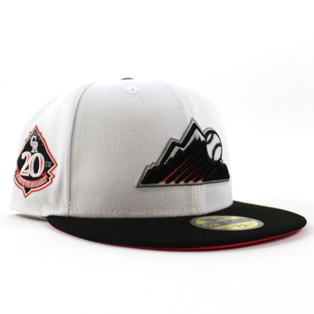 Colorado Rockies 20th Anniversary New Era 59Fifty Fitted Hat