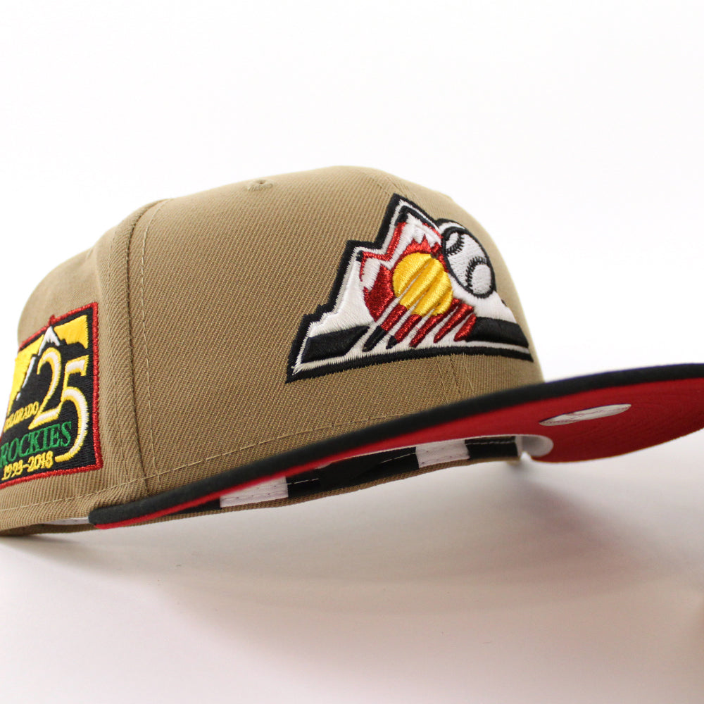 Rockies 25th anniversary hat top