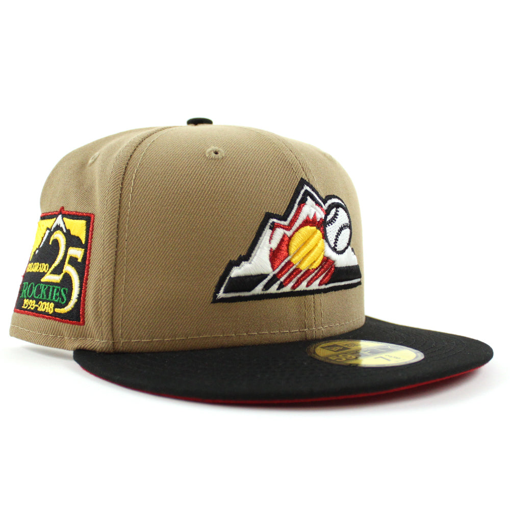 Colorado Rockies 25th Anniversary New Era 59Fifty Fitted Hat