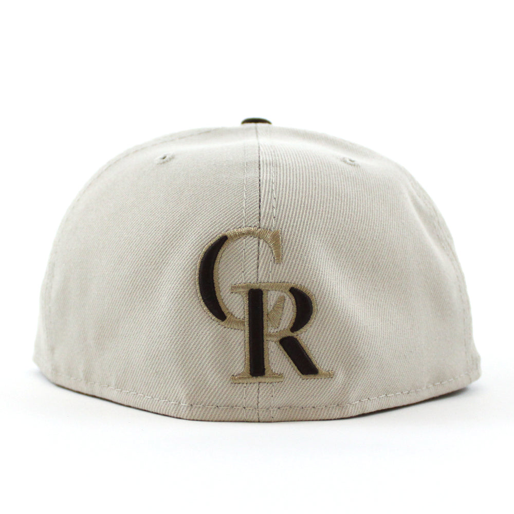 Colorado Rockies 25th Anniversary New Era 59Fifty Fitted Hat (GITD Sto ...