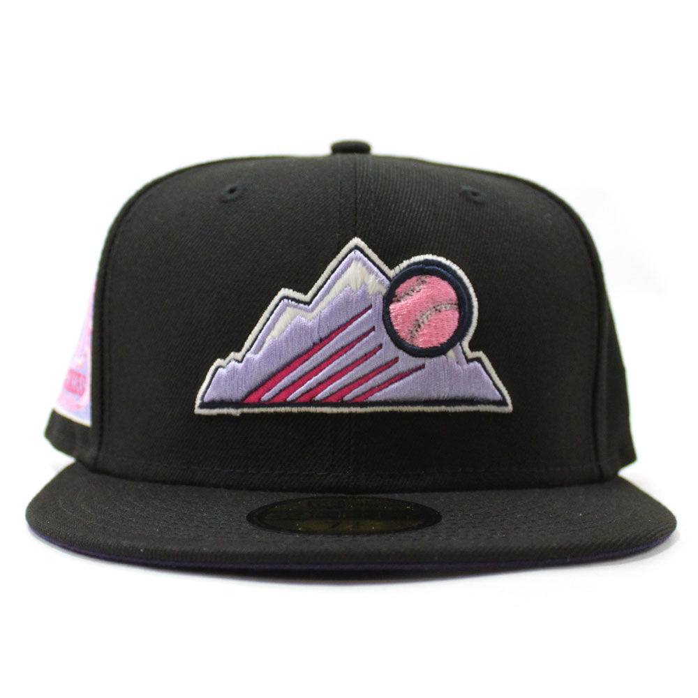 【海外限定】New Era 59FIFTY Colorado Rockies Gray/Black Red black-colorado-rockies-25th-