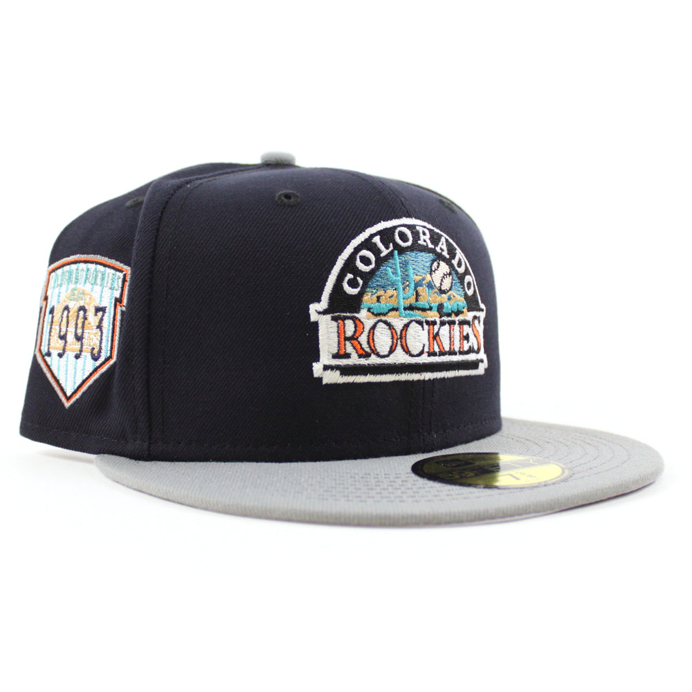 Colorado Rockies EST 1993 New Era 59Fifty Fitted Hat (Glow in the Dark ...