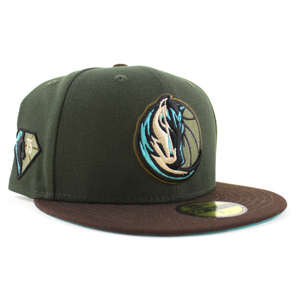 New Era SP x New Era NBA Summer Edition Dallas Mavericks 59FIFTY Fitted Cap Mens Hat (Black/Blue)