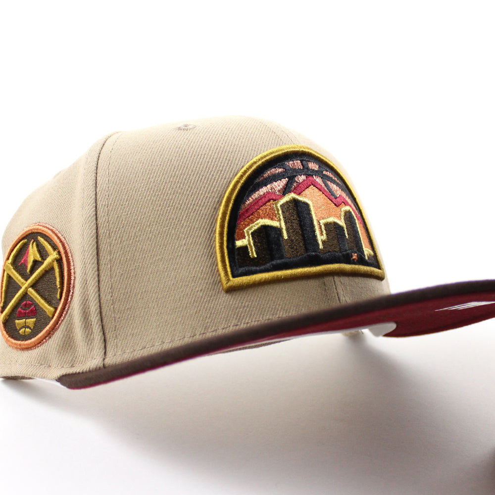 Lids Denver Nuggets New Era 59FIFTY Fitted Hat - Gold/Rust