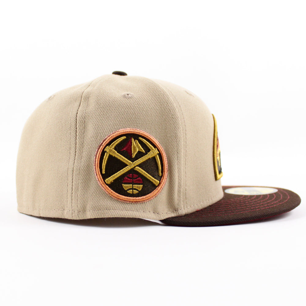 Lids Denver Nuggets New Era 59FIFTY Fitted Hat - Gold/Rust