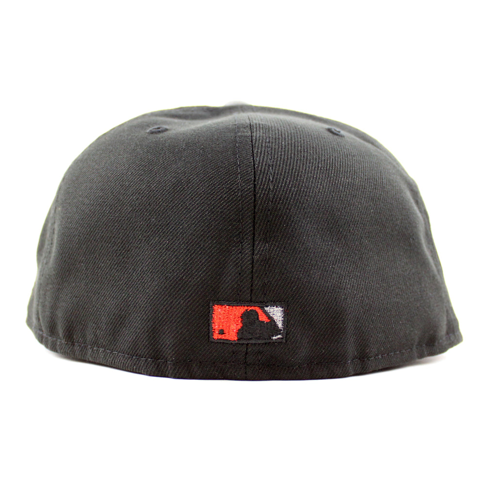 Detroit Tigers 2000 TIGER STADIUM New Era 59Fifty Fitted Hat (Black Misty Scarlet Under Brim)
