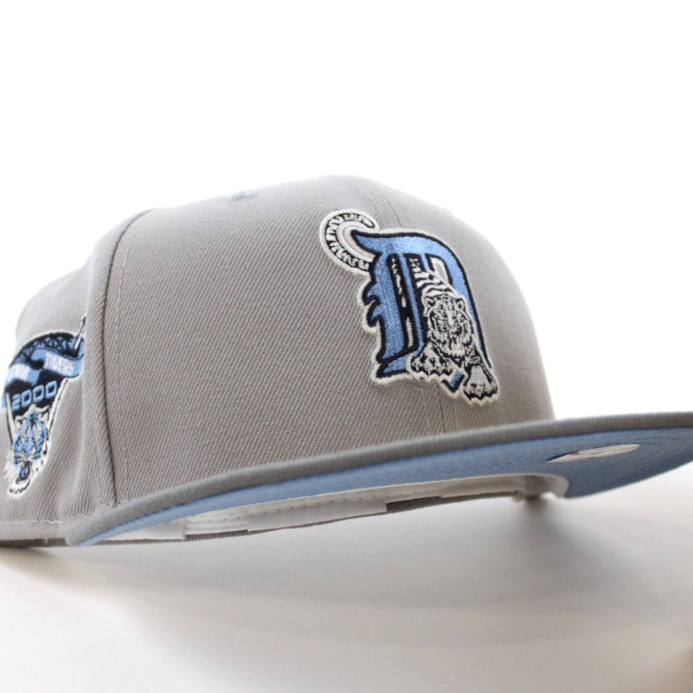 Detroit Tigers Purple ADTR 2 World Series Side Patch Light Blue UV New Era  59Fifty Fitted Hat
