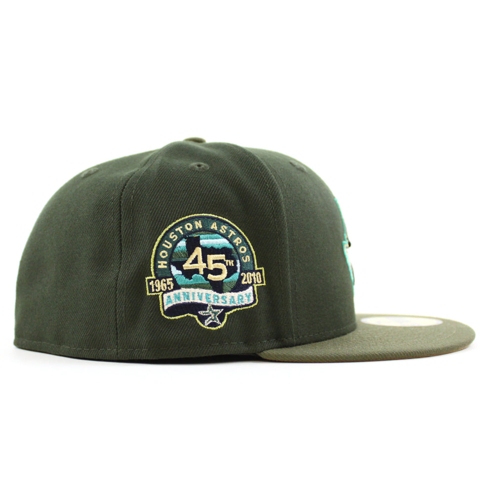 Casquette New Era 59FIFTY Houston Astros 45th - Vert Crème/rose/bleu - Taille 7 3/4