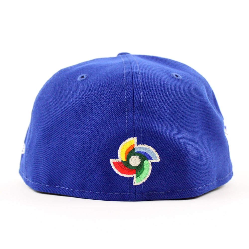Israel 2023 World Baseball Classic (WBC) New Era 59FIFTY Fitted Hat (Blue Gray Under BRIM) 7 3/4