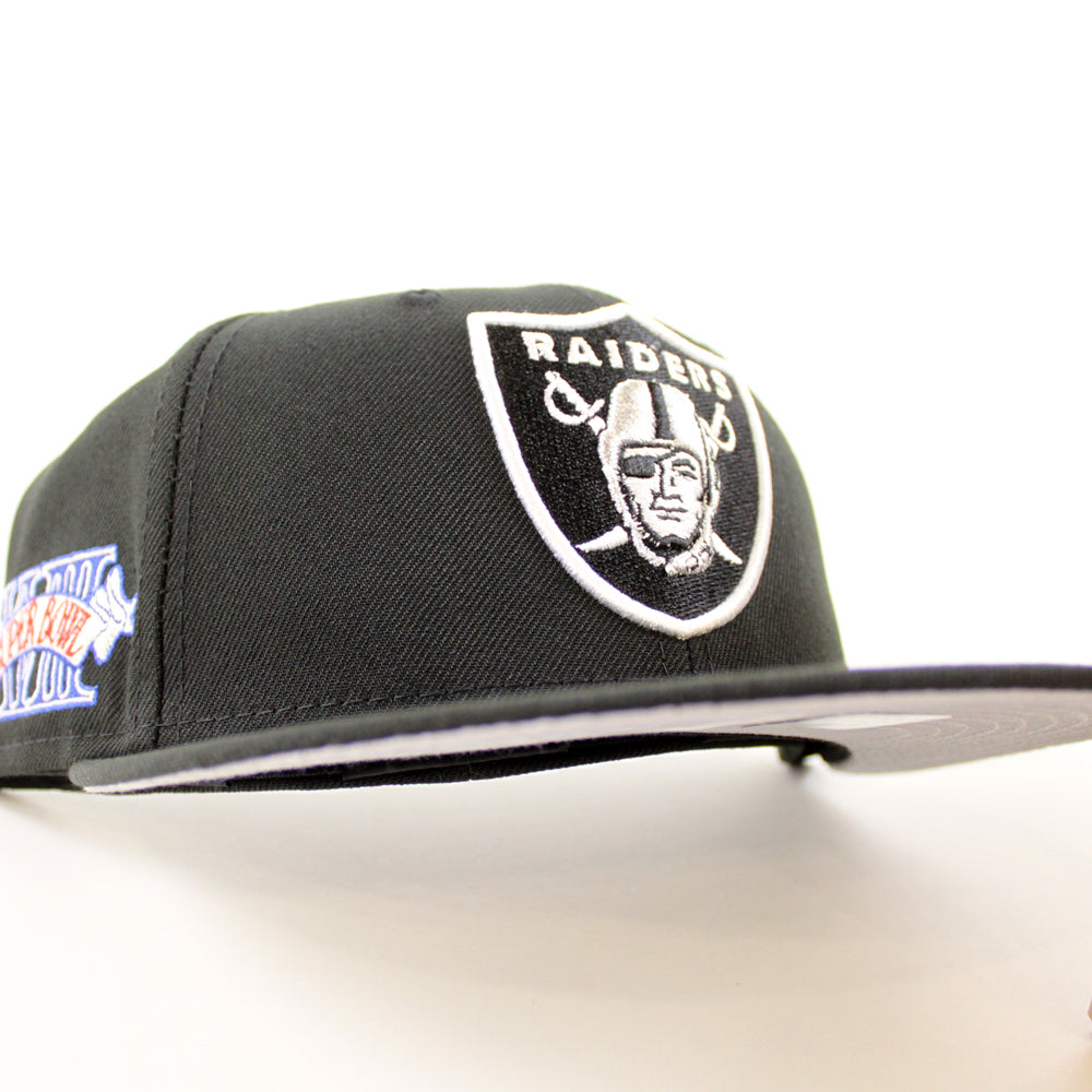 Shop New Era 59Fifty Las Vegas Raiders Side Patch Fitted Hat