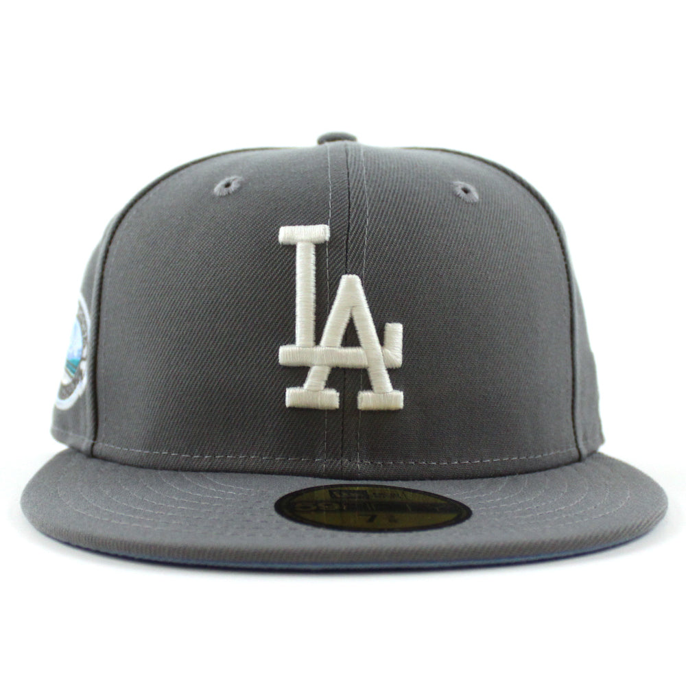 New Era 59Fifty Los Angeles Kings Fitted Hat Storm Gray White Black -  Billion Creation