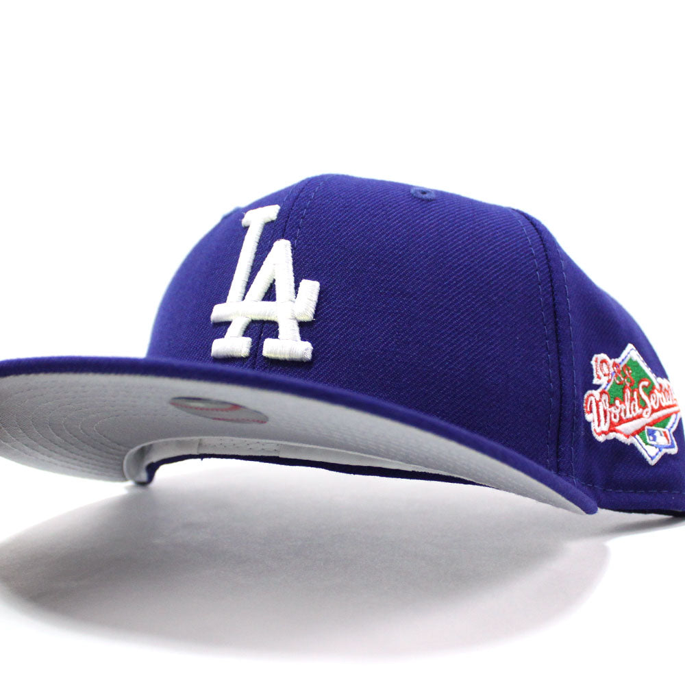 Ook Halve cirkel ondanks Los Angeles Dodgers 1988 World Serie New Era 59Fifty Fitted Hat (Gray Under  Brim) - LA Dodgers Side Patch Fitteds - Custom 59Fifty Caps – ECAPCITY