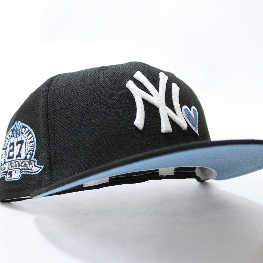 New Era x Billion Creation 59FIFTY New York Yankees Twenty-Fourth Fitted Hat Gray Dark Navy Blue
