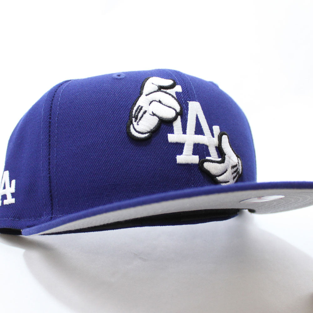 MICKEY MOUSE x Los Angeles Dodgers LA Logo Patch New Era 59Fifty Fitte ECAPCITY