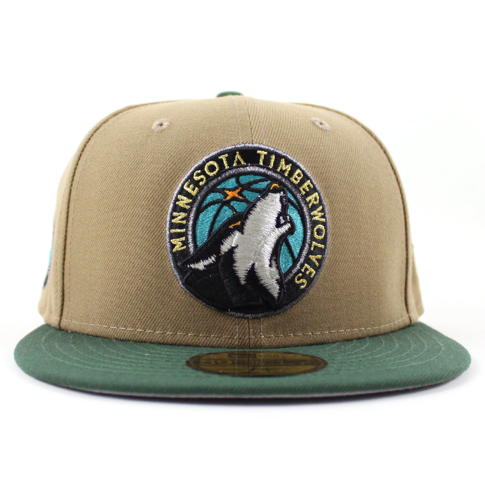 NBA NEW ERA 5950 59FIFTY Minnesota Timberwolves Hat Cap Size 7 1/4