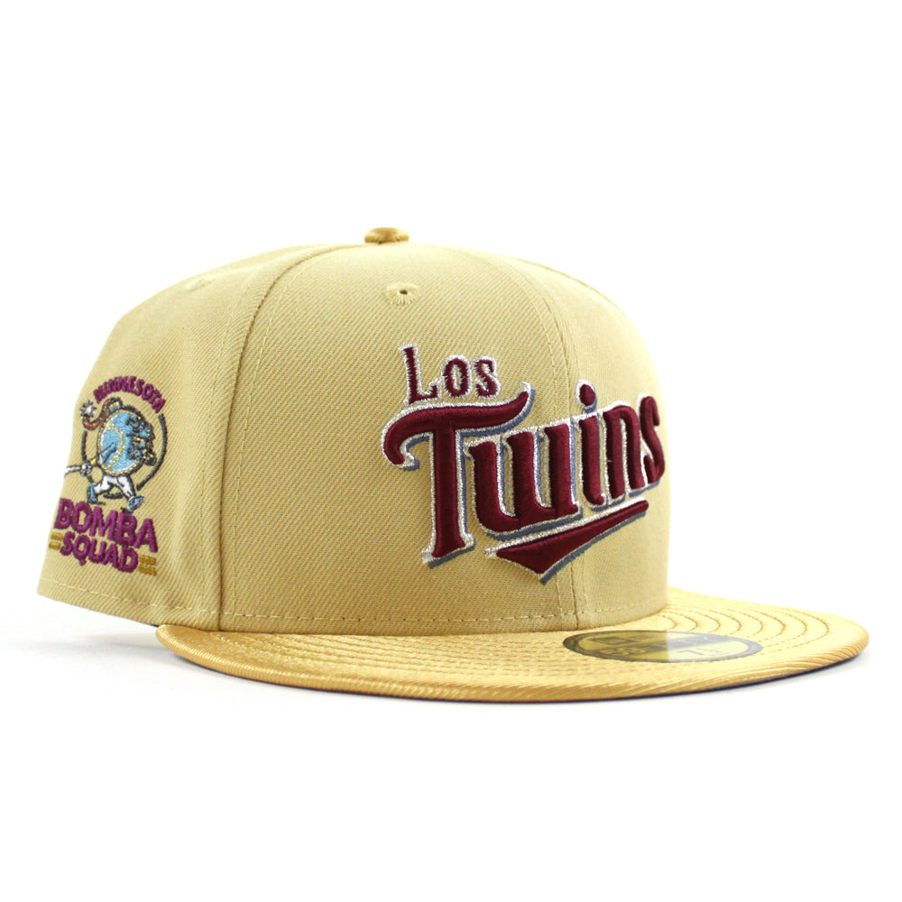 Minnesota Twins New Era White/Yellow Home Run Derby 2016 All-Star Game Patch Authentic Collection 59FIFTY Fitted Hat