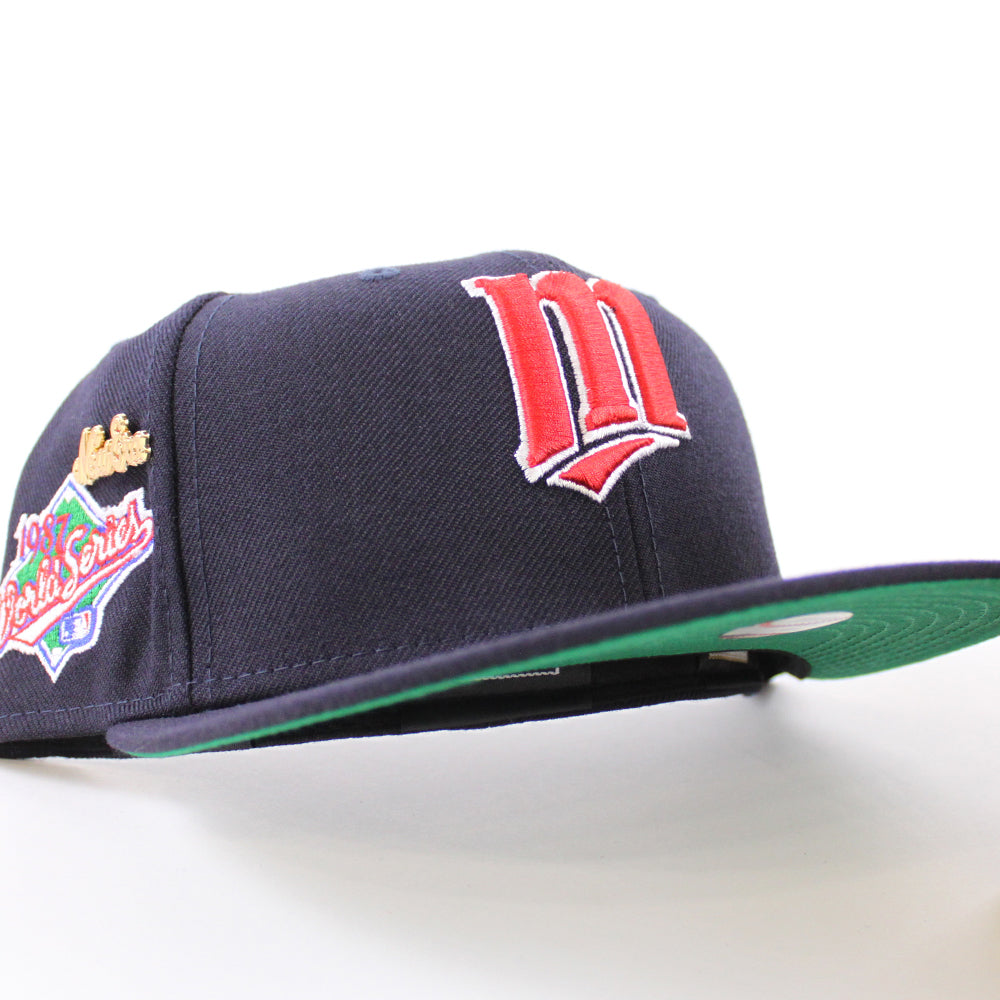 St. Louis Cardinals 1942 World Series New Era 59FIFTY Fitted Hat (59FIFTY Day - Team Color Green Under BRIM) 7 1/4