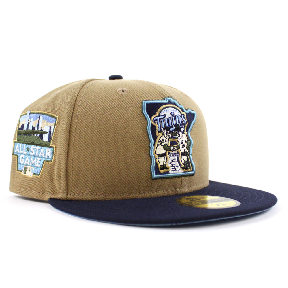 New Era Minnesota Twins All Star Game 2014 Navy and Toast Edition 59Fifty  Fitted Cap
